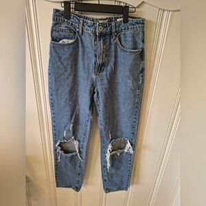 Cotton On Ripped Mom Jeans